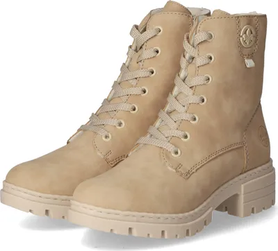 Produktbild von Rieker Winterstiefeletten Damen Kunstleder Beige Größe: 39