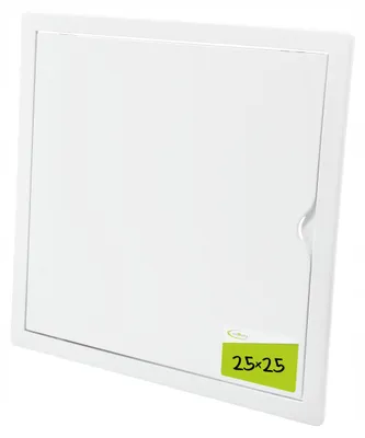 Produktbild von airRoxy Revisionsklappe Kunststoff Weiß 25x25 cm