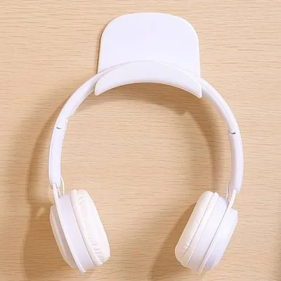 Produktbild von Kopfhörerhalter Ständer Halterung Kopfhörer Headset Halter Aufhänger Haken Weiß