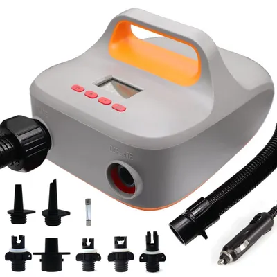 Zdjęcie produktu dla Elektryczna pompka powietrzna, do desek SUP, ciśnienie 20 psi, wysokie ciśnienie do napompowywania