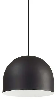Obrázek produktu pro Závěsné svítidlo Industrial-Minimal Tall Metal Black 1 Light E27