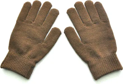 Produktbild von Gestrickte Wollhandschuhe für Herren und Damen, warme Winterhandschuhe aus Fleece