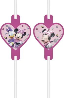 Obrázek produktu pro Brčka Minnie | 4 kusy