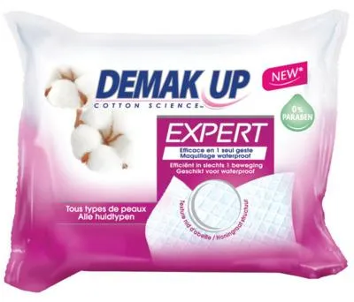 Image de Lingettes démaquillantes Demak Up Expert, 23 pièces