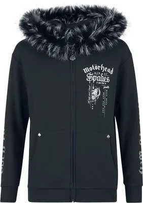 Produktbild von Motörhead Kapuzenjacke Damen EMP Signature Collection schwarz XL