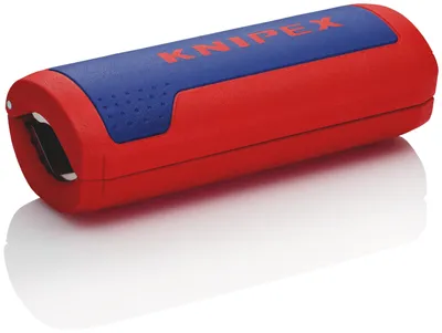 Produktbild von Knipex 90 22 01 SB, Rohrschneider, Kunststoff, Blau, Rot, 1,3 cm, 3,2 cm, 100 mm