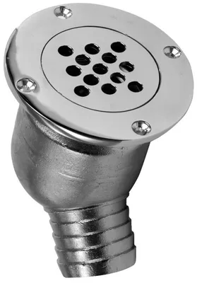 Imagen del producto de Desagüe para cabina, fabricado en acero inoxidable AISI 316, de Ø 92, 1 unidad