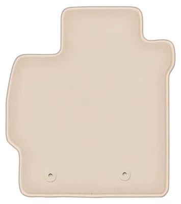 Produktbild von DURBAN Beige Velours-Fahrerfußmatte für Toyota Corolla E14 / E15 Kombi, Limousine (2007-2012)