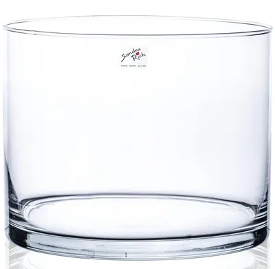 Produktbild von CYLI cylindrical vase - klar - 25x25x20cm - Glas