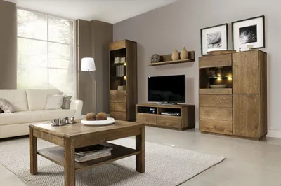 Produktbild von Easy Möbel Schlafzimmer Komplett - Set K Fazenda, 5 - teilig, teilmassiv, Farbe: Dunkelbraun