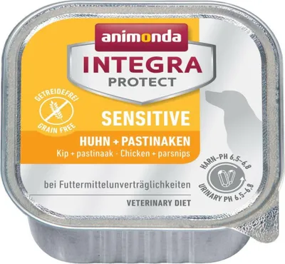 Produktbild von animonda Integra Protect - Sensitive chicken + parsnips, Huhn, Pastinake, 150 g