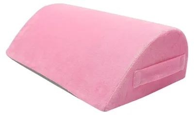 Produktbild von Ergonomische Fußstütze für den Schreibtisch aus Memory Foam, Tropfenform, rutschfest und abnehmbar für Büro und Entspannung