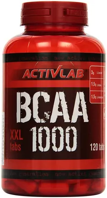 Produktbild von Activlab BCAA 1000 XXL (120) Standard - Aminosäuren - BCAA