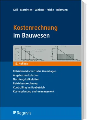 Produktbild von Kostenrechnung im Bauwesen