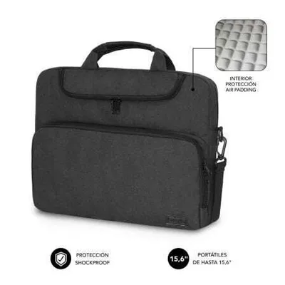 Obrázok produktu pre Puzdro Subblim Air s polstrovaním pre notebooky do 15,6"/ tmavosivé