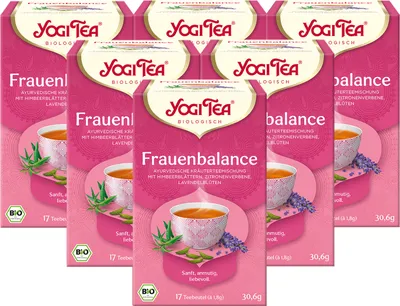 Produktbild von Yogi Tea Frauen Balance Filterbeutel 17X1.8 g