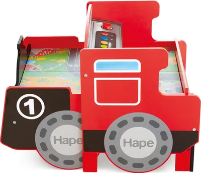 Produktbild von Hape Ride-on Engine Table, Spielfahrzeugspur, 3 Jahr(e), Mehrfarbig