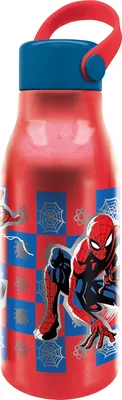 Spiderman Trinkflasche 760 ml Aluminium für Kinder