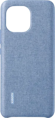 Produktbild von Xiaomi Mi 11 Cloth Pattern Vegan Leather Case denim blue