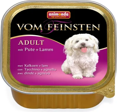 Produktbild von Animonda Vom Feinsten Adult mit Pute & Lamm 150gx22