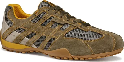 Produktbild von Geox SNAKE ORIGINAL A Herrenschuhe - Sneakers - Halbschuhe grün Freizeit NEU