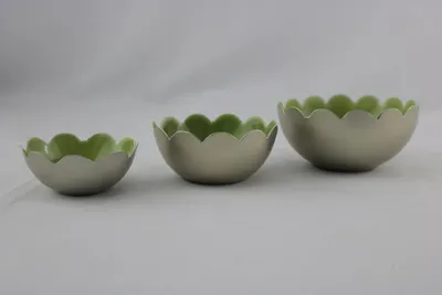 Immagine prodotto di Portacandela verde set da 3
