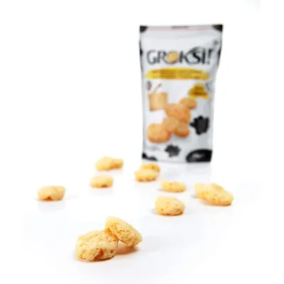 Produktbild von Groksi Classico Käse Snack aus Italien gluten- und laktosefrei 60g