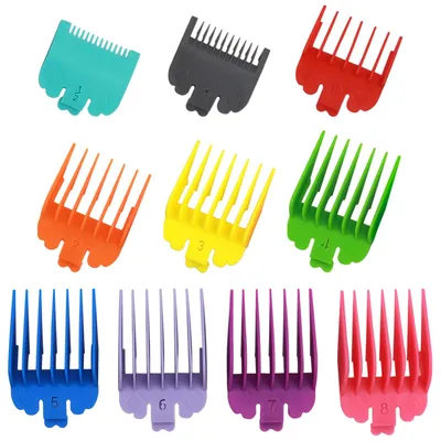 Immagine prodotto di Set di pettini guida per taglia capelli, 10 pezzi
