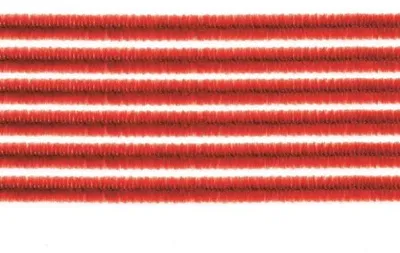 Produktbild von Glorex Biegeplüsch rot 10 Stück