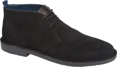 Produktbild von Roamers - Pánske púštne topánky, semiš DF2064 (39,5 EU) (Black)