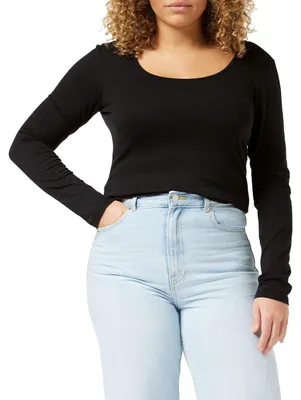 Produktbild von Vero Moda 5714505851580, Bluse, Erwachsener, Weiblich, Schwarz, M, Langärmlig