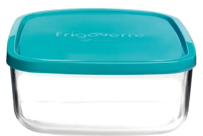 Productafbeelding van Frigoverre Classic Box, vierkant, 340 cl met deksel - 4 stuks