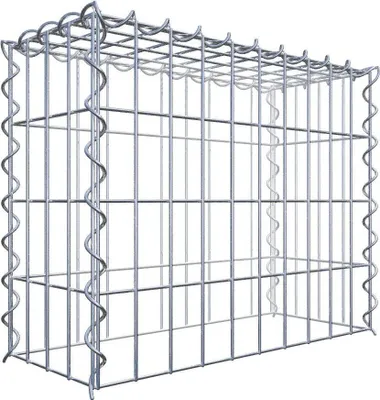 Produktbild von Anbaugabione Typ 3 50 cm x 40 cm x 20 cm (L x H x T), Maschenweite 5 cm x 10 cm, Spirale
