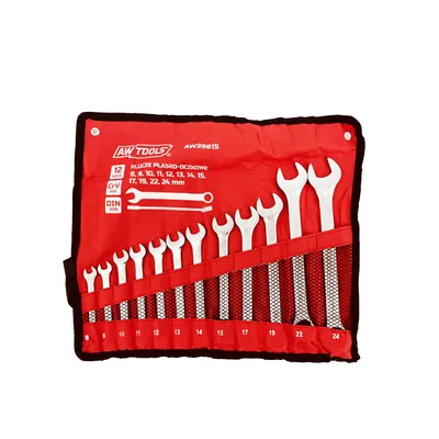 Image de AWTOOLS Set de clés plates 12 pièces 8mm-24mm