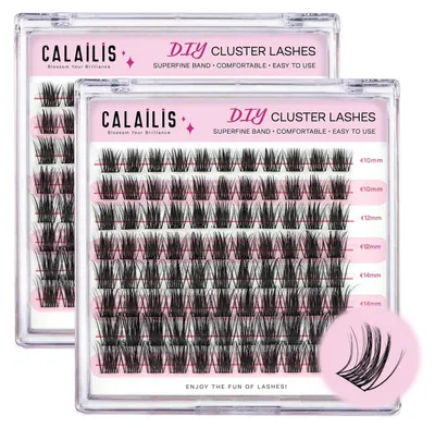 Obrázok produktu pre Sada umelých rias pre domáce použitie, 144 kusov, dĺžka 10-16 mm, tvar C, vhodné na predlžovanie rias