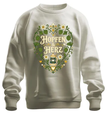 Imagen del producto de Cerveza Edelweiss, jarra de cerveza, , pantalones de cuero tradicionales, sudadera con motivos de la , jersey, naturaleza, talla L