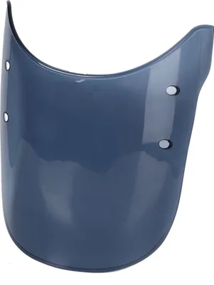 Image de Cache pare-brise en ABS, pare-brise modifié, universel pour phares de moto de 5 à 7 pouces