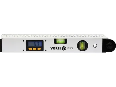 Obrázek produktu pro Elektronický úhloměr s vodováhou Vorel 17570