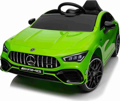 Produktbild von Mercedes-Benz CLA 45s AMG Kinderfahrzeug Kinderauto Kinderelektroauto 12V Grün
