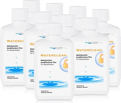 Produktbild von Stricker Chemie Waterclean Wasserbett-Konditionier er Plus 250ml ( 9er Pack )