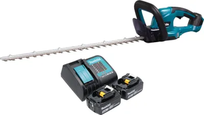Produktbild von Makita DUH 607 ST2 Akku Heckenschere 18 V 60 cm + 2x Akku 5,0 Ah + Ladegerät