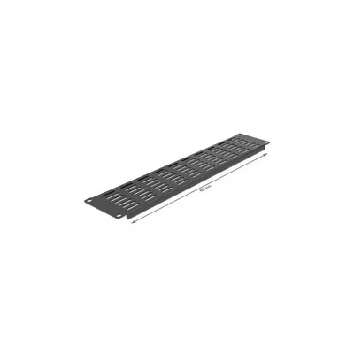Obrázok produktu pre DELOCK 19" Netzwerkschrank Panel Lüftungsschlitz 2 HE schw.