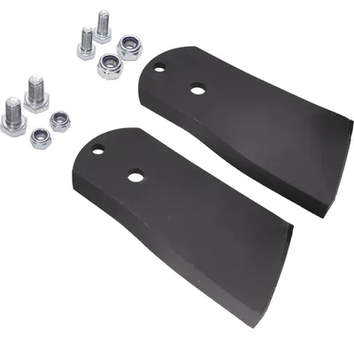 Image de Couteau 2x 12cm pour Stiga Villa 85M Villa II 85M 1134-9053-01 1134-3764-01