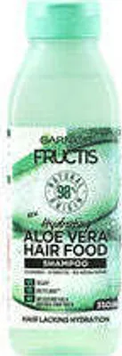 Zdjęcie produktu dla GARNIER - Fructis Hair Food Aloe Vera Hydrating Shampoo - Szampon nawilajcy do wosw normalnych i suchych 350ml