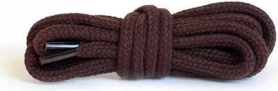 Produktbild von Langlebige dicke runde Schnürsenkel 120 cm Kaps - Dunkelbraun