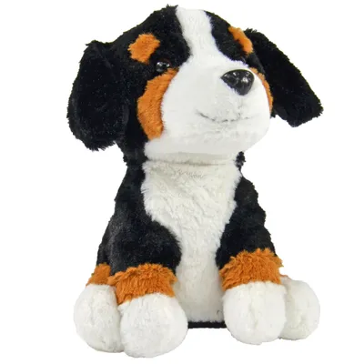 Produktbild von Kögler Labertier Berner Sennenhund BERND plappert alles nach Plüschtier Partygag 18 cm