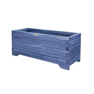 Obrázek produktu pro Greenspot Timber Dřevěný Květináč - 100x35cm Antracit