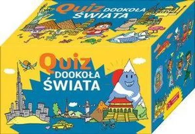 Immagine prodotto di Quiz Dookoła świata - Opracowanie Zbiorowe (Bildung für Kinder auf Polnisch)