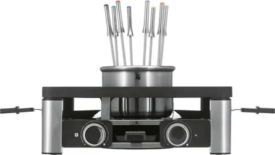 Produktbild von WMF 0415480011, 8 Person(en), Schwarz, Edelstahl, Quadratisch, Kunststoff, Edelstahl, 1960 W
