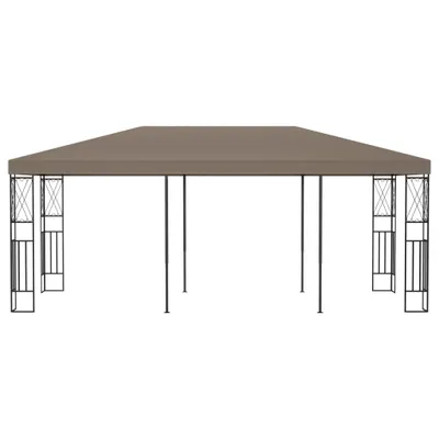 Produktbild von vidaXL Pavillon 6x3 m Taupe Stoff